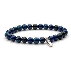 Lapis Lazuli Baby Bar Stretch Bracelet - Timelapse Co.
