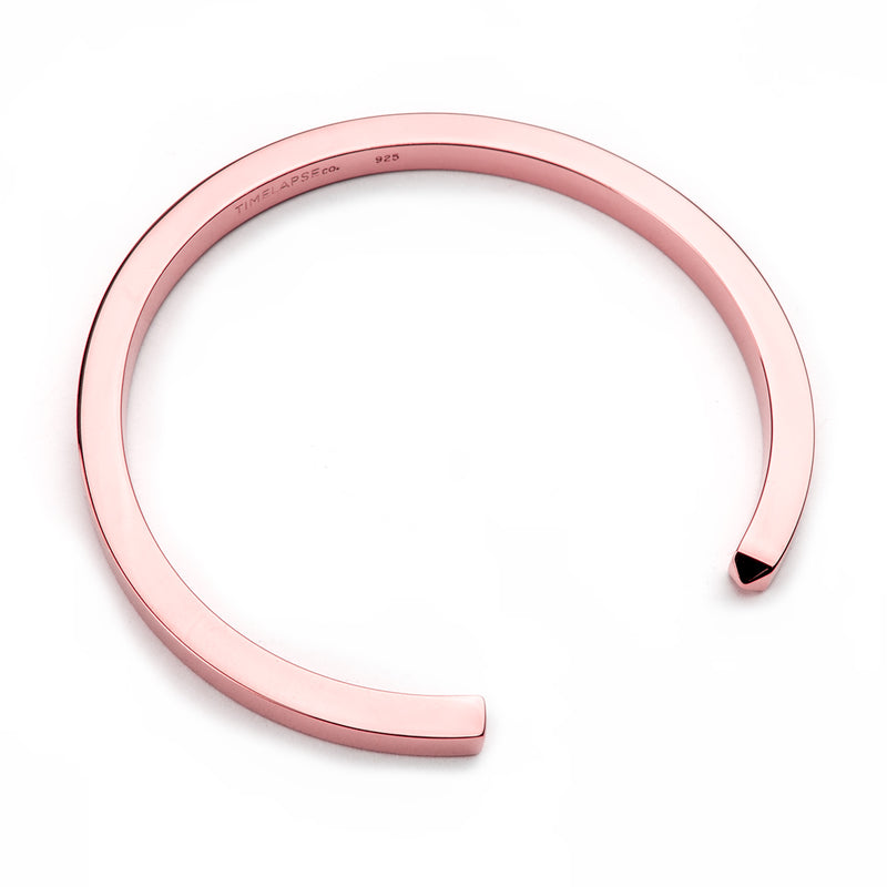 The Circle Bangle - Limited Edition Rose Gold - Thick - Timelapse Co.